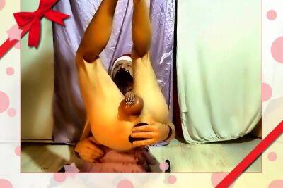 Slave Exposed Body Writing Christmas Greetings With Peniscage Only Fun Fuck With Dildo In Ass Fucktoy Slut 7 Min - Gay Porn - shemalez.com