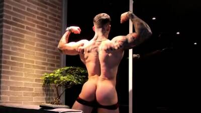 Stream uncensored clip named Solo masturbation and gay climax