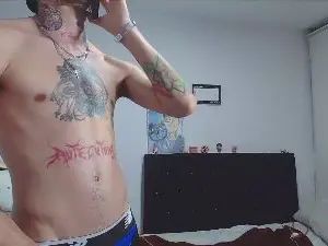 Watch this uncensored clip titled Gay sex chat with Tattedface